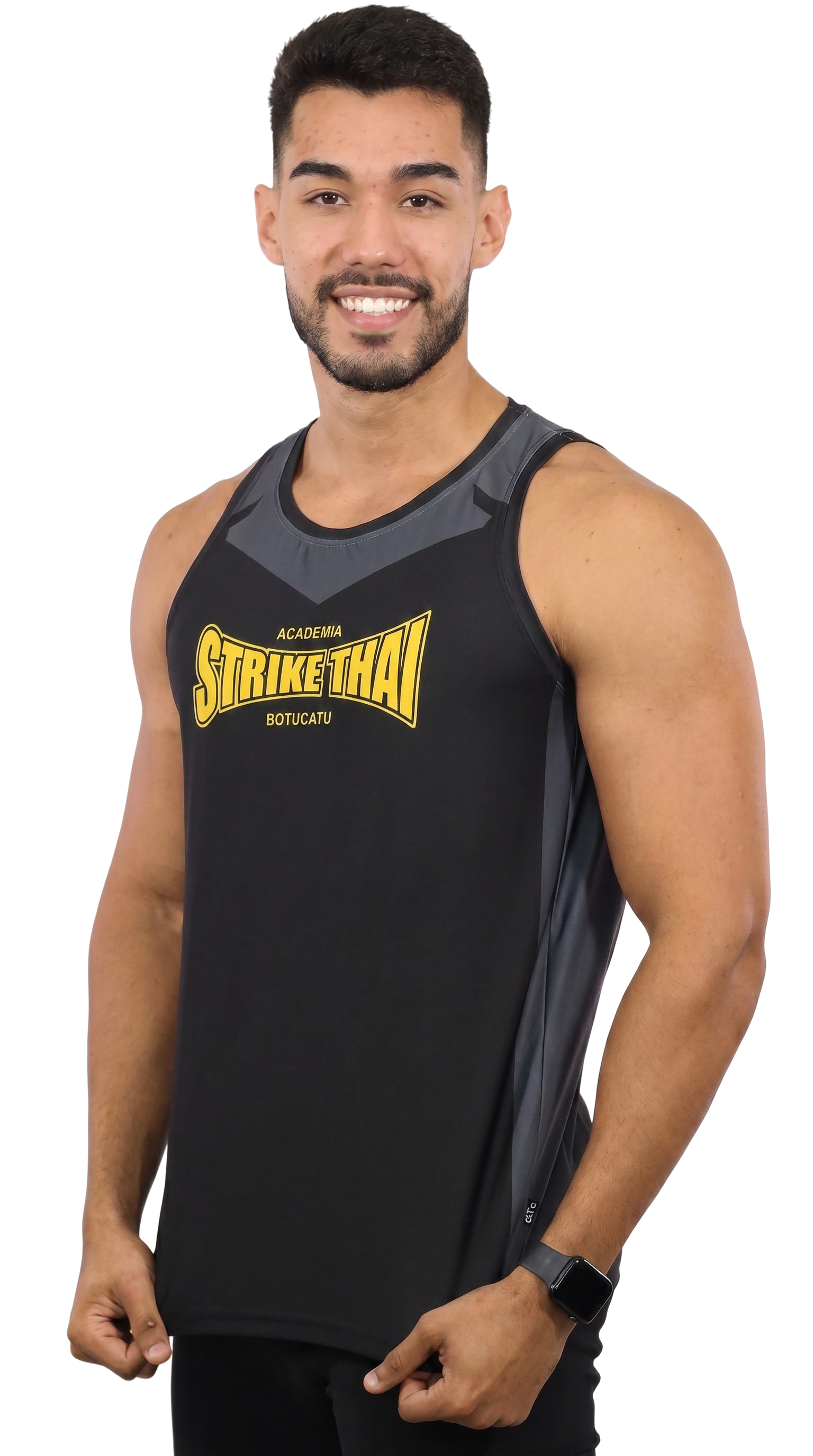 Criamos o uniforme da sua equipe fitness, do design à entrega
