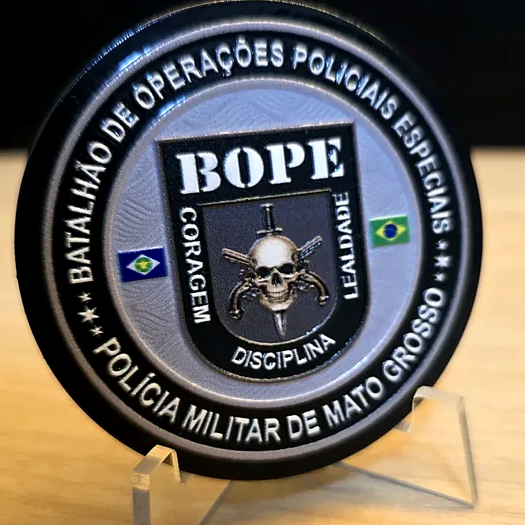 Moeda personalizada Batalhão de Operações Policiais Especiais