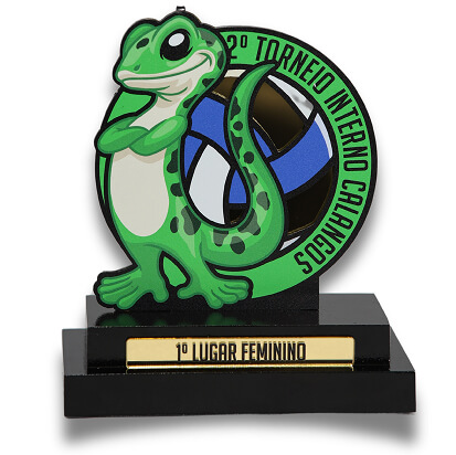 Troféu 1º Lugar Feminino GTX