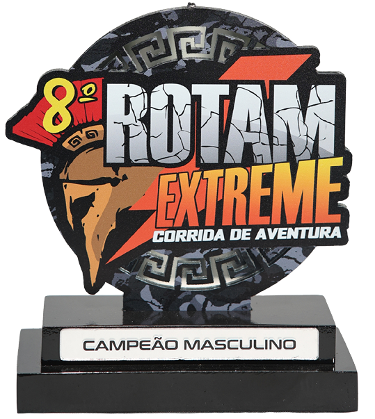 Troféu personalizado GTX Sports